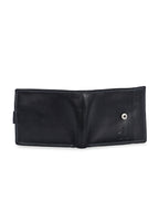 Bifold Black Leather Wallet for Men's