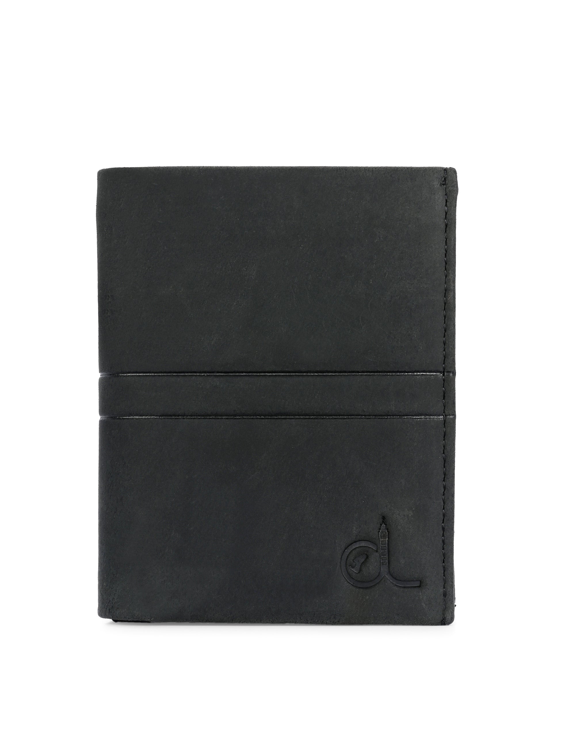 Leather Two Fold Wallet for Men's
