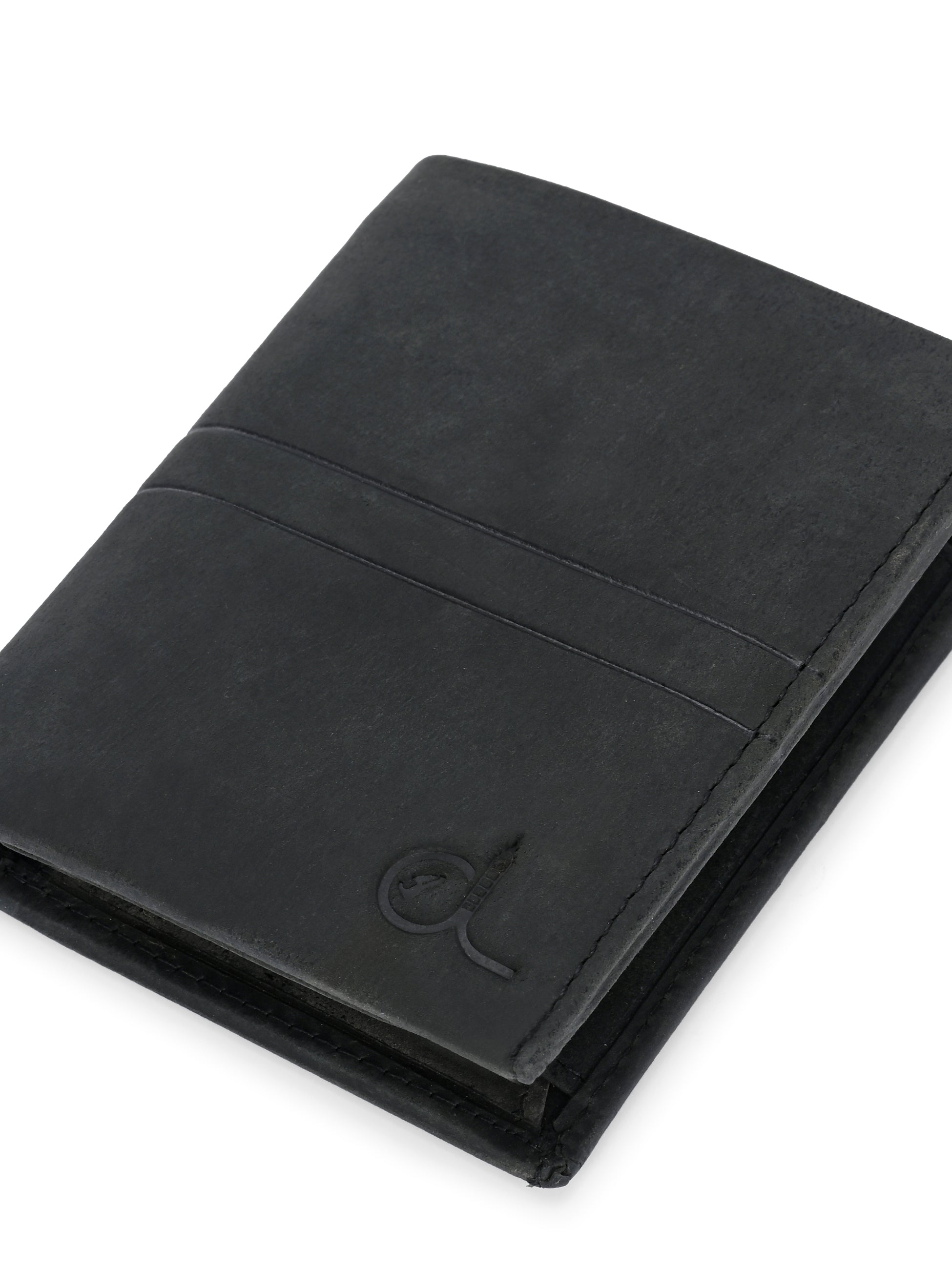 Leather Two Fold Wallet for Men's