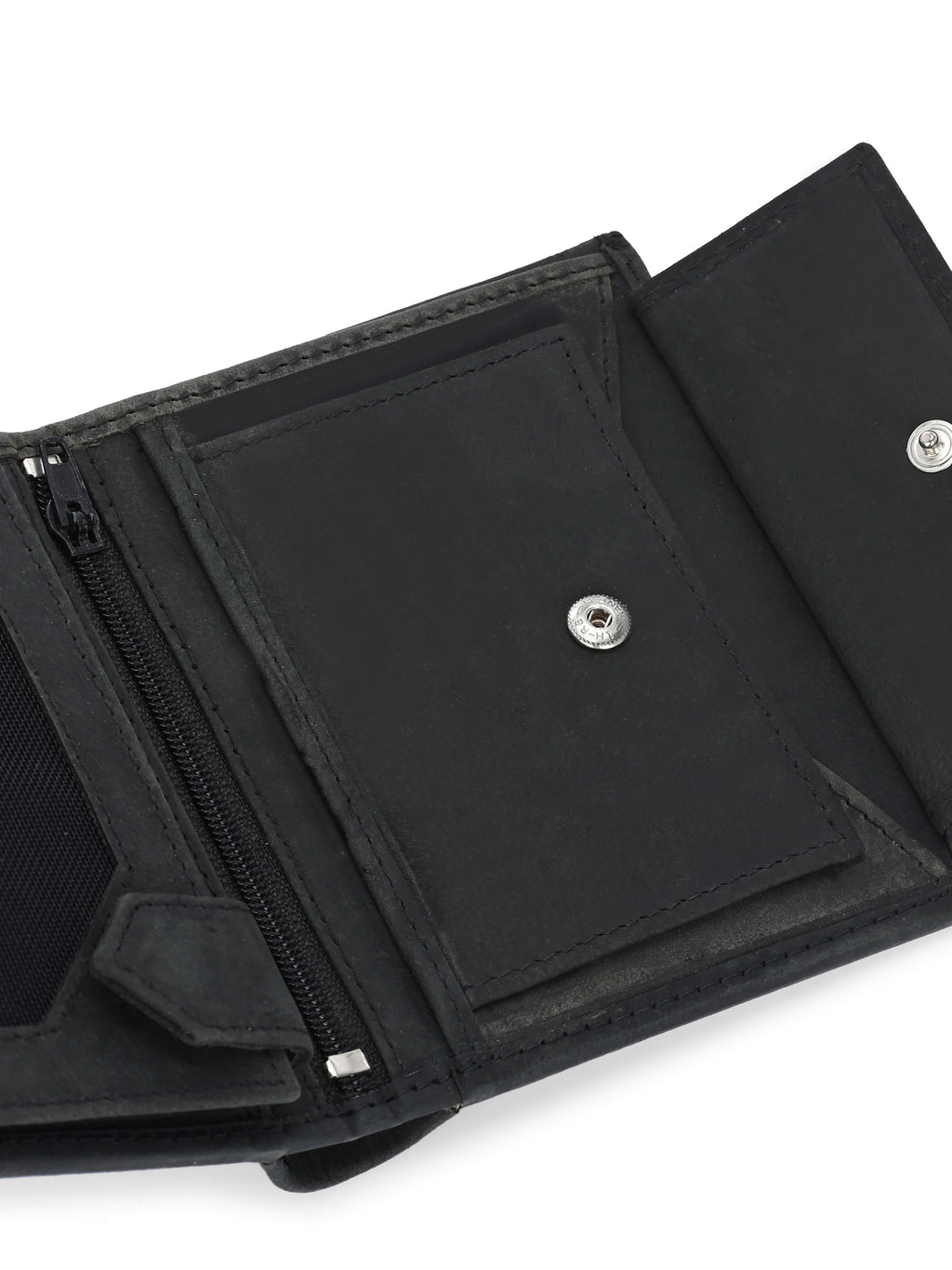 Leather Two Fold Wallet for Men's