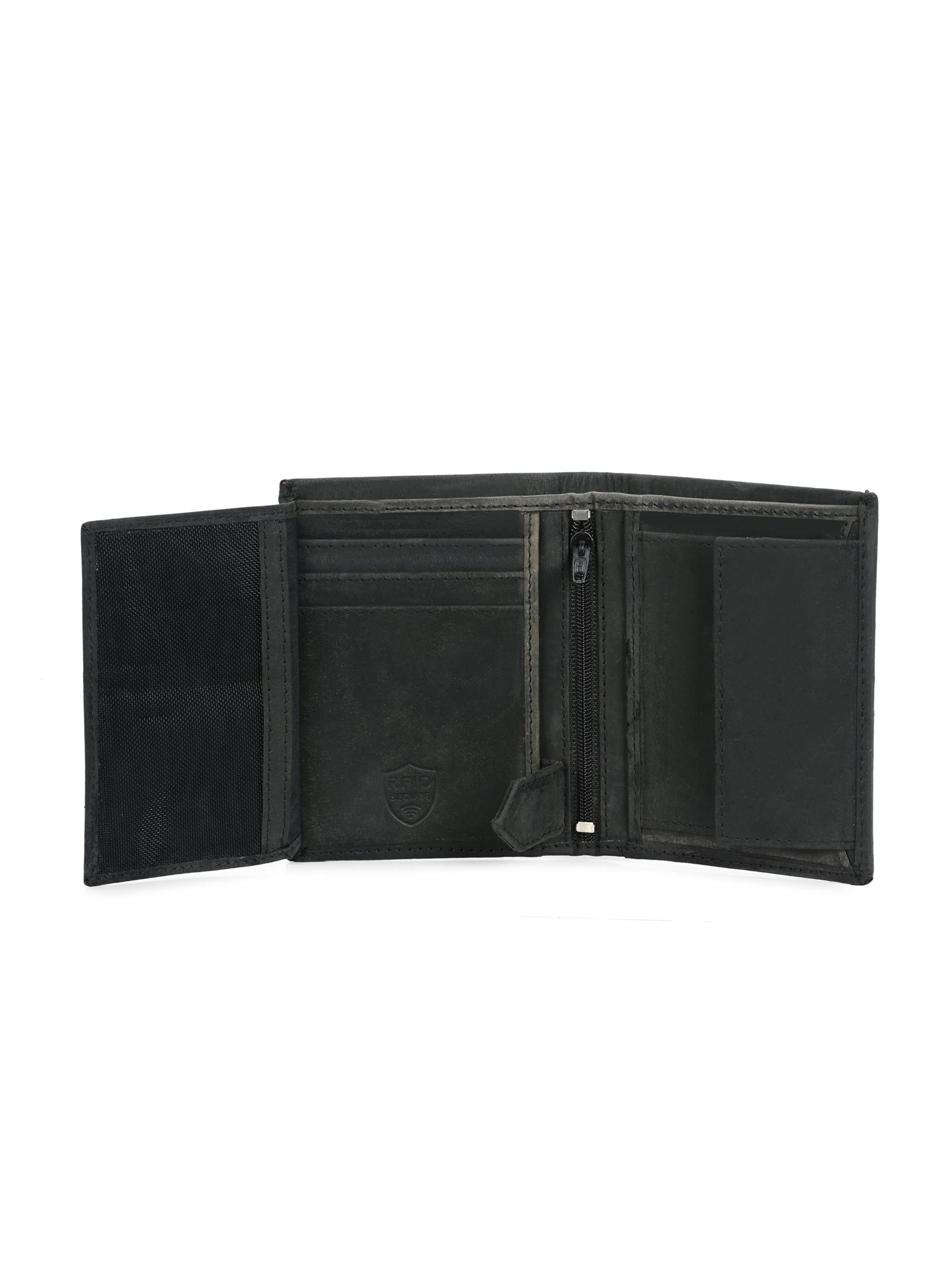 Leather Two Fold Wallet for Men's