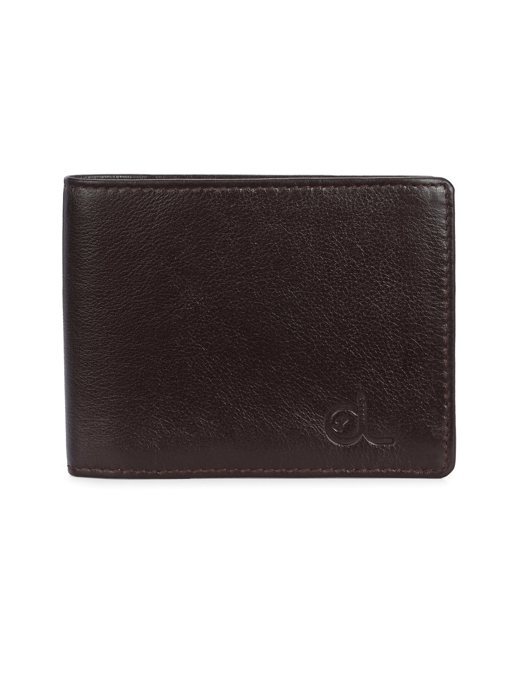 Men's Leather Two-Fold Wallet