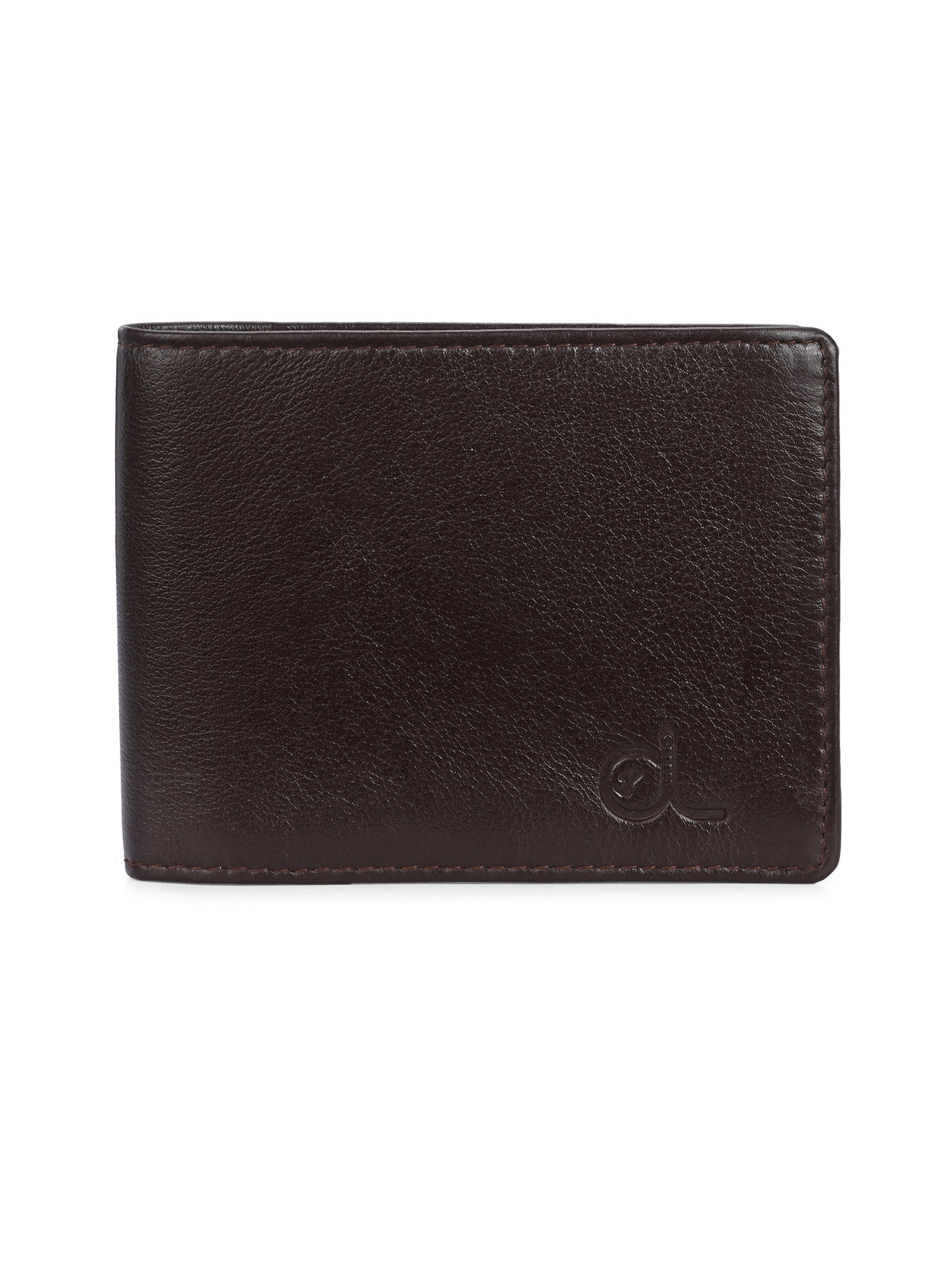 Men's Leather Two-Fold Wallet