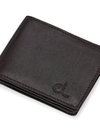 Men's Leather Two-Fold Wallet