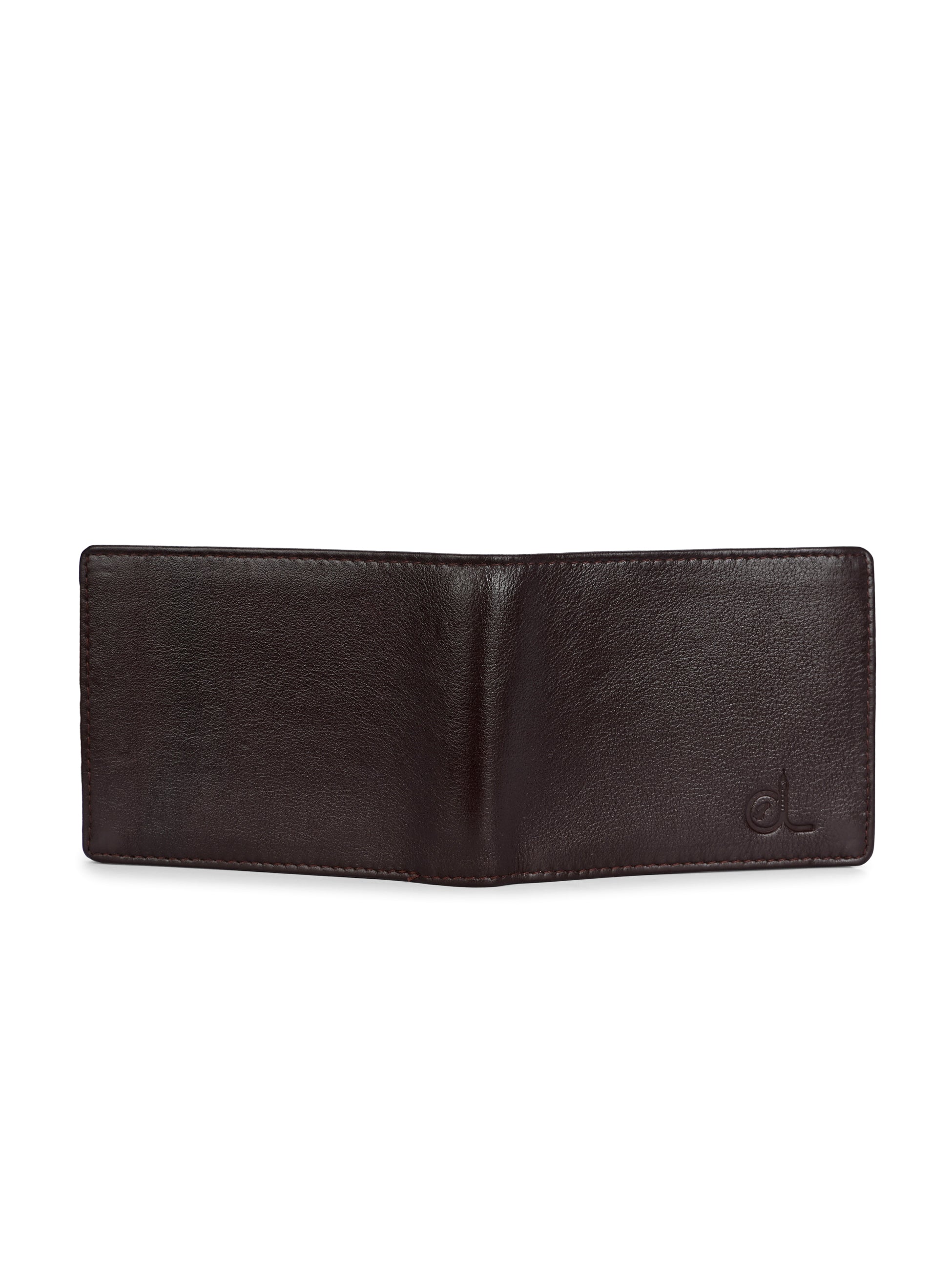 Men's Leather Two-Fold Wallet