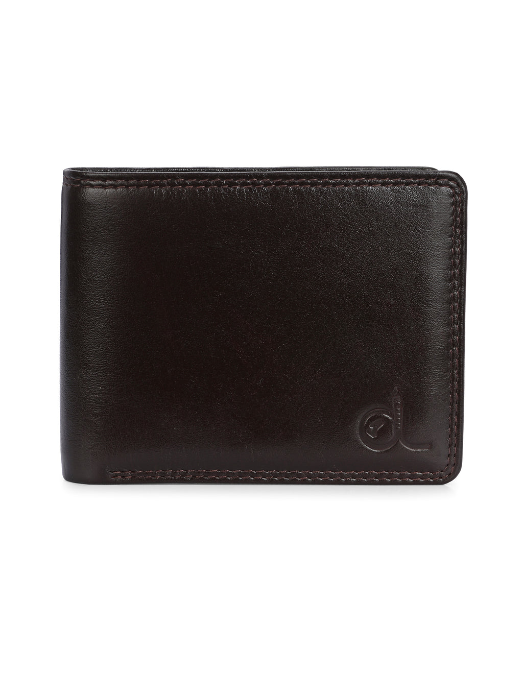 Men's Leather Two-Fold Wallet