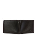 Men's Brown Leather Small Bi-Fold Wallet