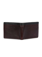 Textured Leather Two-Fold Wallets