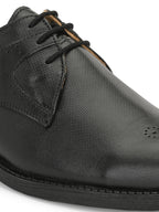 Men's Regular Fit Formal Derby Shoes with Lace Fastening