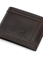 Men's Leather Two-Fold Wallets