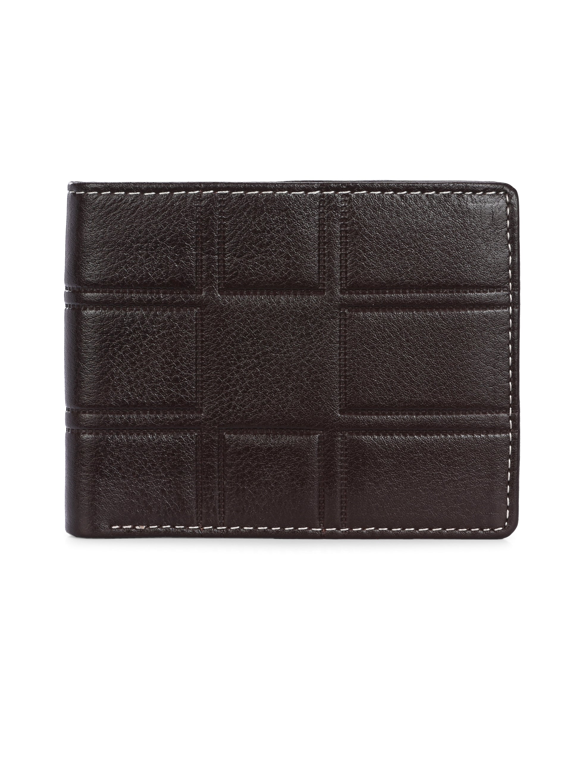 Men's Leather Two-Fold Wallet