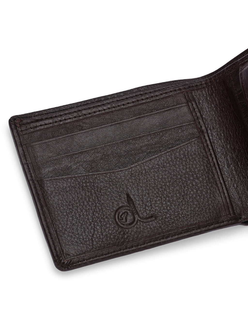Men's Leather Two-Fold Wallet