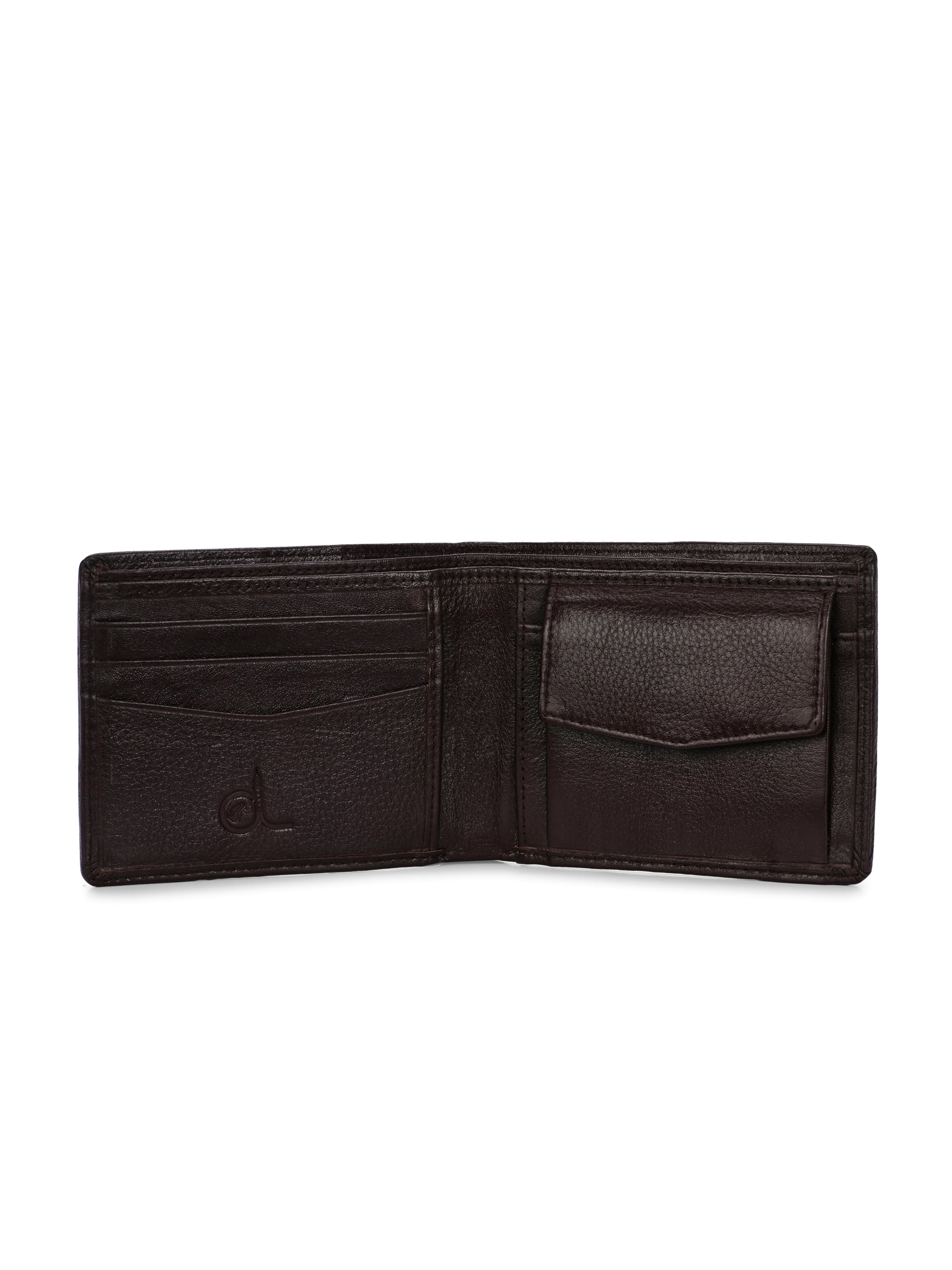 Men's Leather Two-Fold Wallet