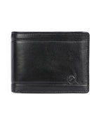 Titan Black Leather Wallets for Men's