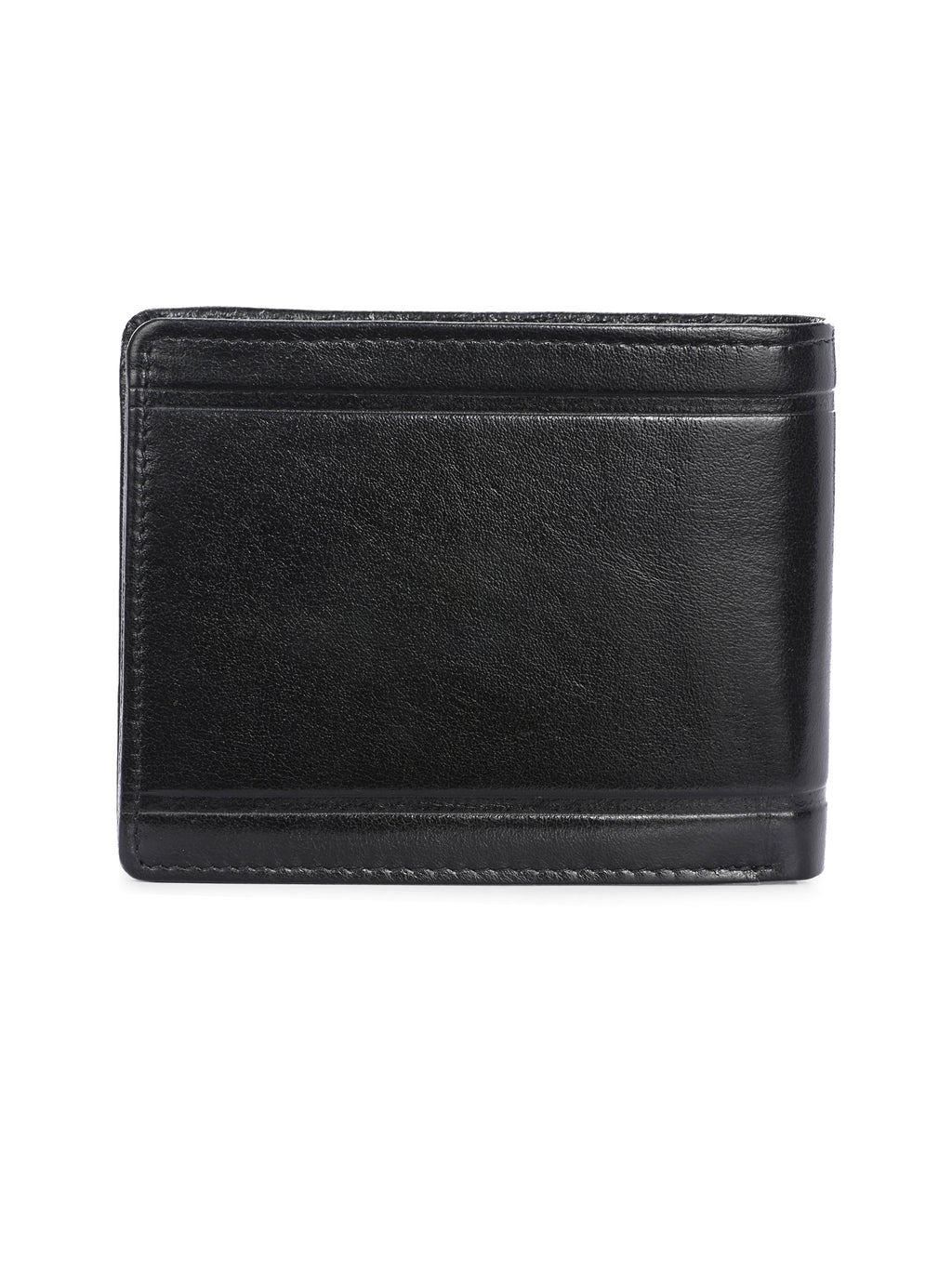 Titan Black Leather Wallets for Men's