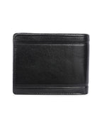 Titan Black Leather Wallets for Men's