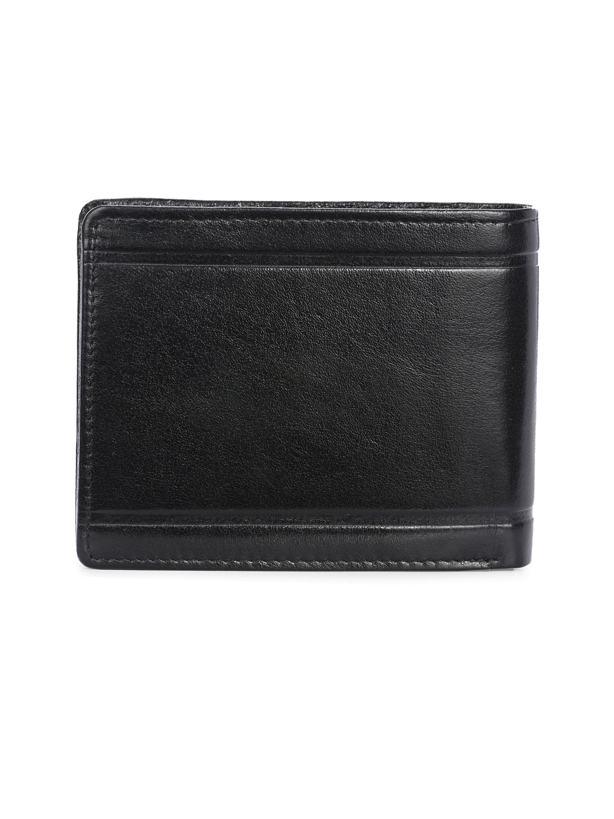 Titan Black Leather Wallets for Men's