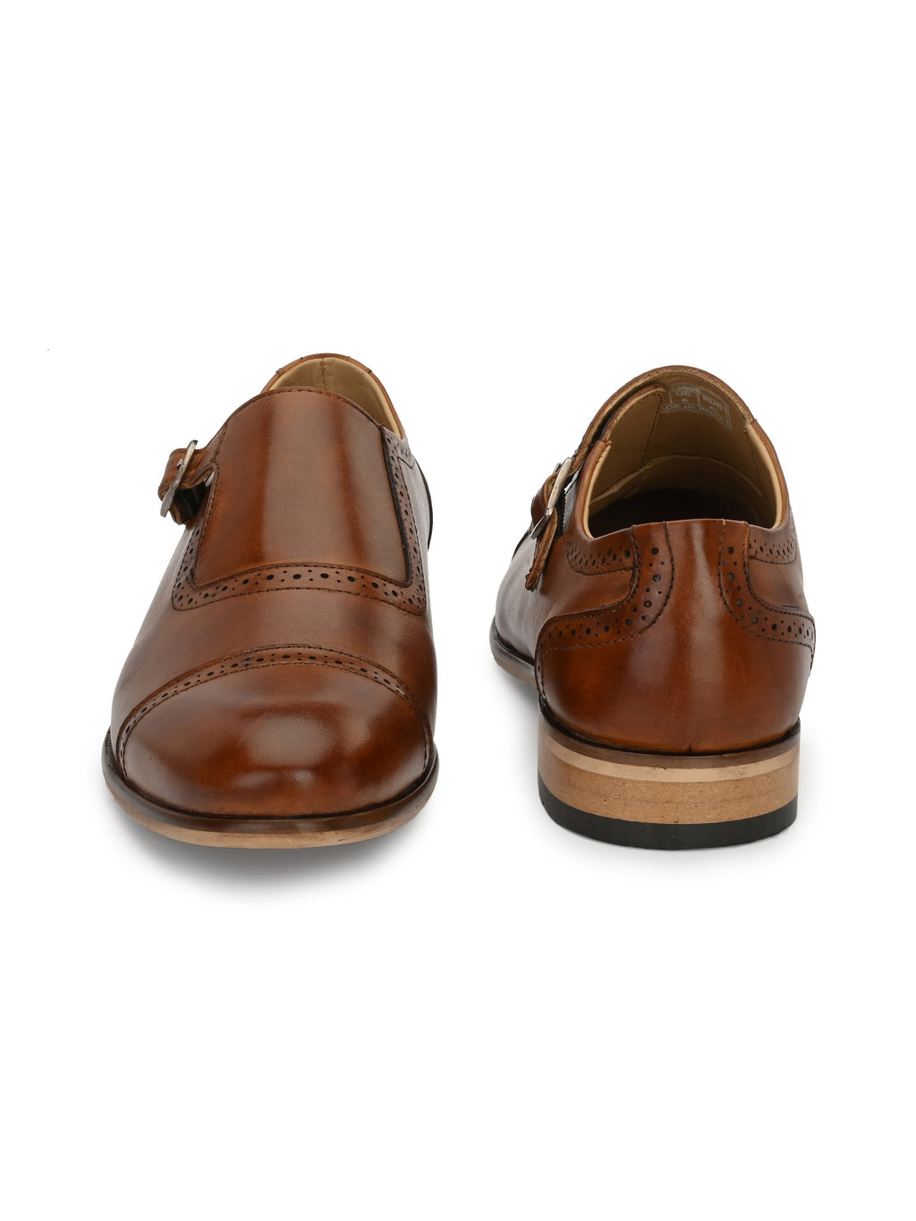 Men's Leather Formal Monk Shoes