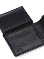 Titan Black Leather Wallets for Men's