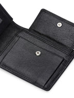 Titan Black Leather Wallets for Men's