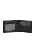 Titan Black Leather Wallets for Men's