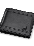 Titan Black Leather Wallets for Men's