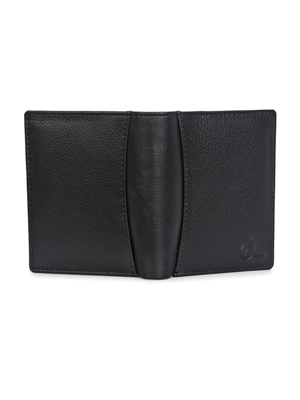 Black Leather Wallet for Men's