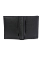 Black Leather Wallet for Men's