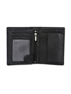 Black Leather Wallet for Men's