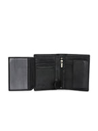 Black Leather Wallet for Men's