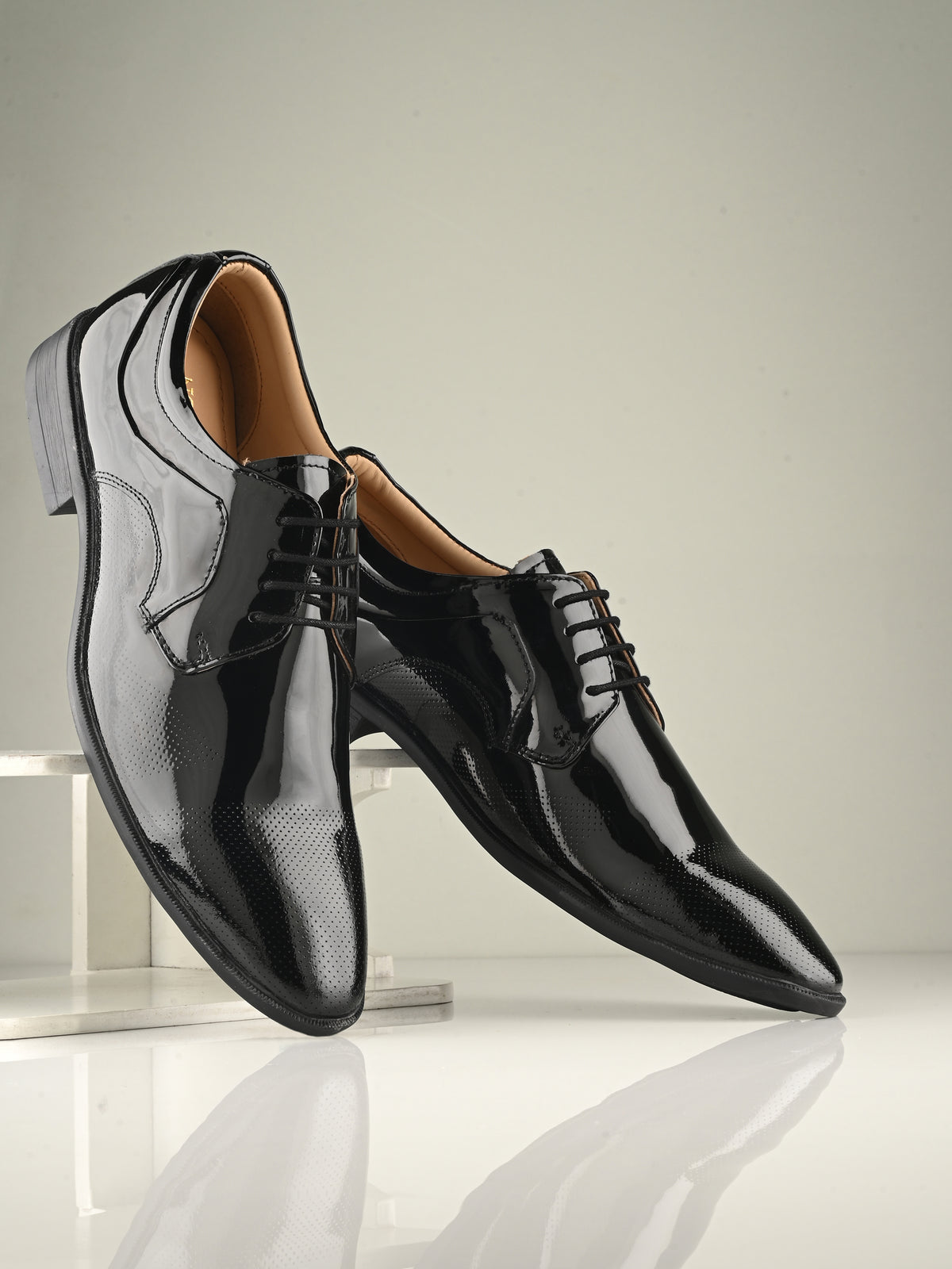 Men's Leather Formal Derby Shoes