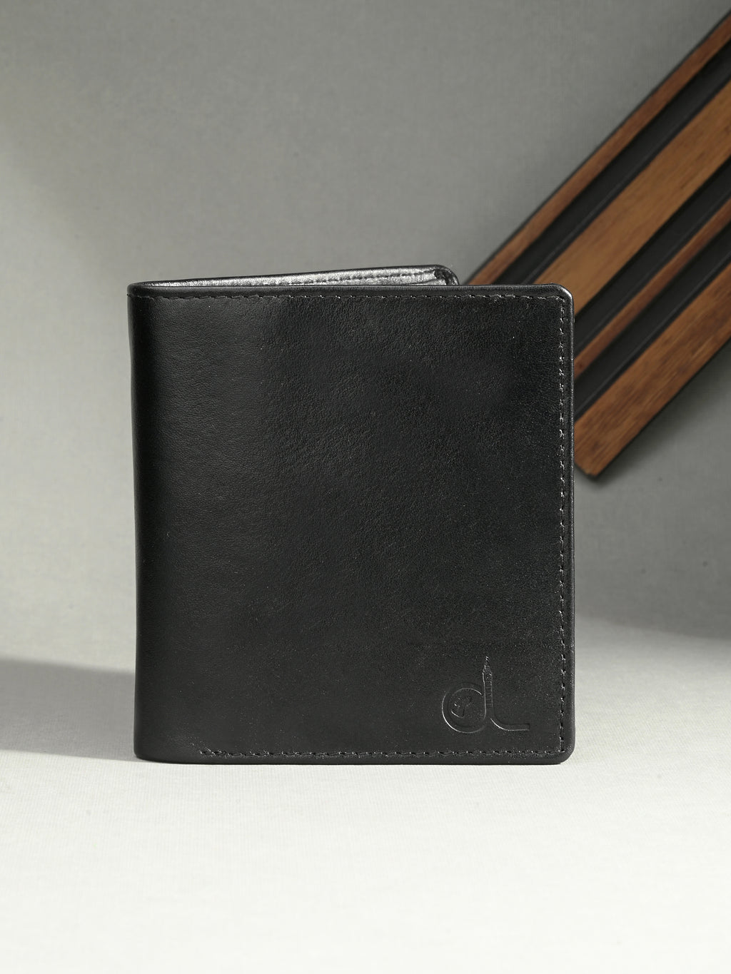 Men's Black Leather Wallet