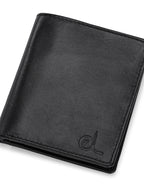 Men's Black Leather Wallet