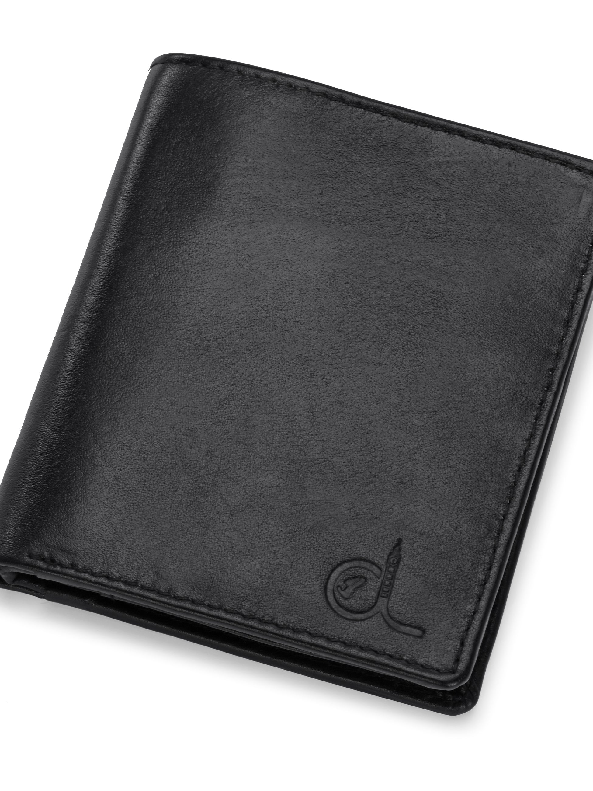 Men's Black Leather Wallet