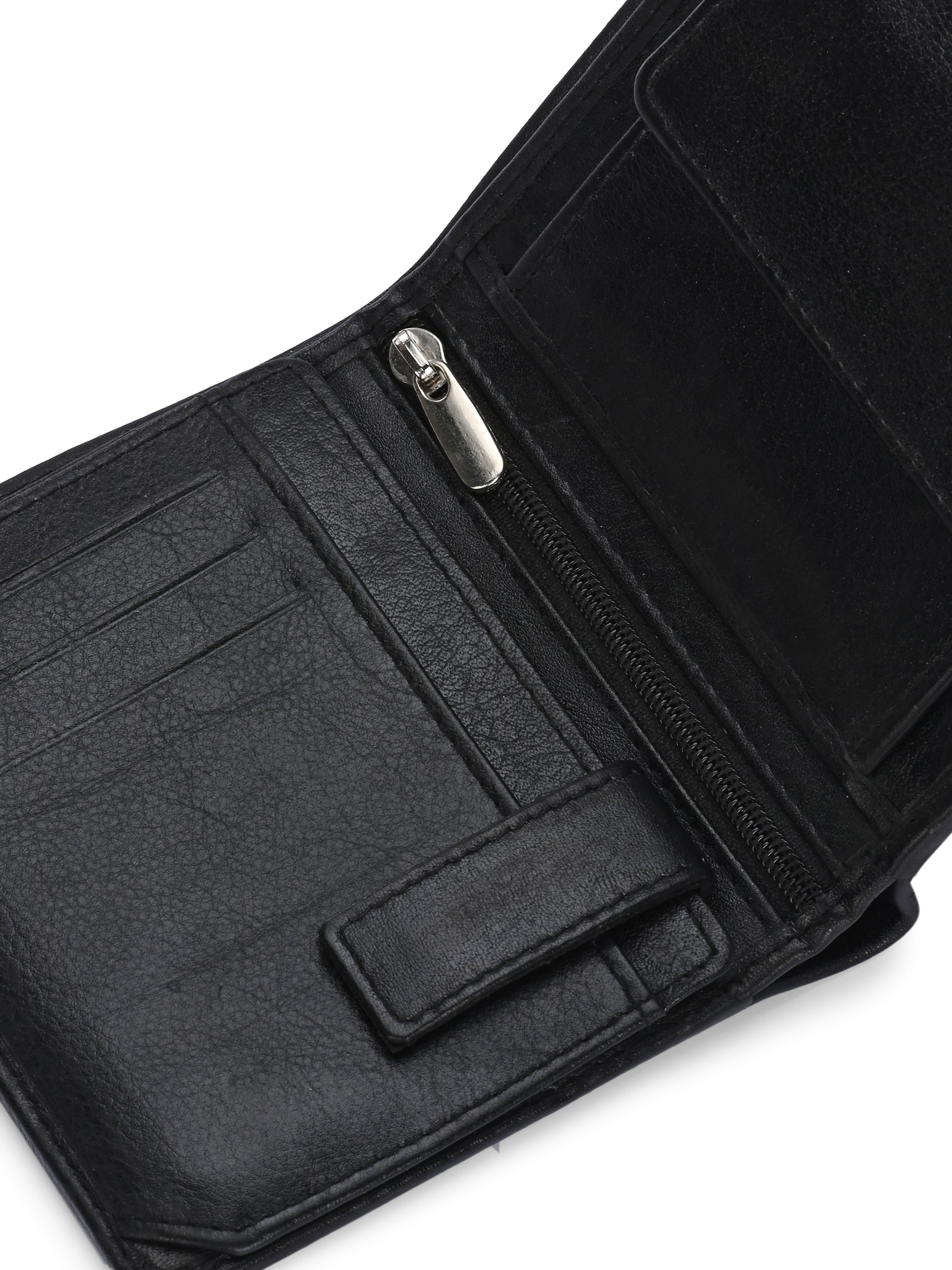 Men's Black Leather Wallet