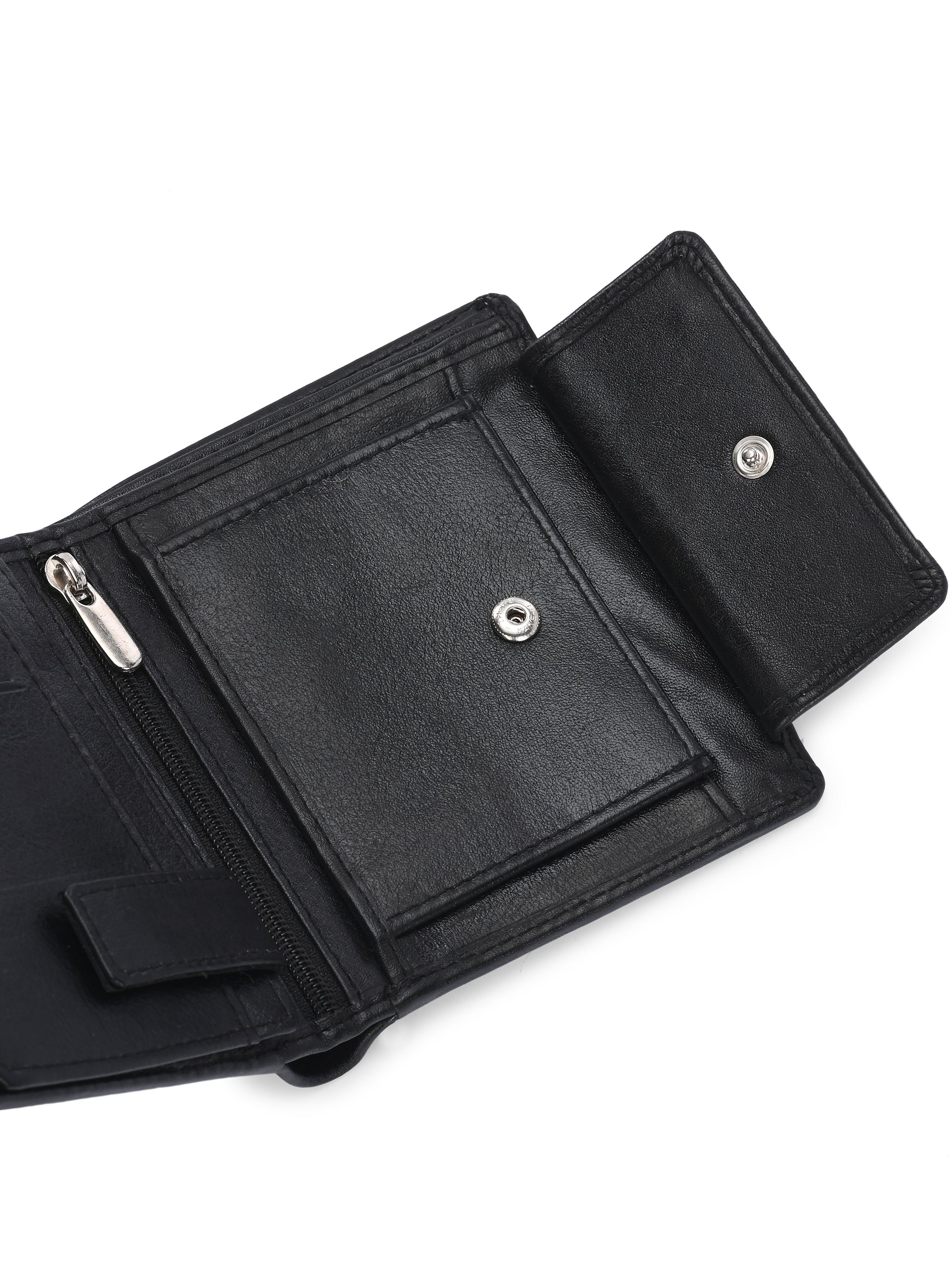 Men's Black Leather Wallet