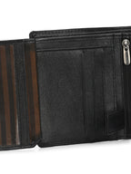 Men's Black Leather Wallet