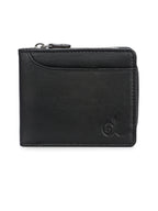 Men's Leather Zip Around Wallet