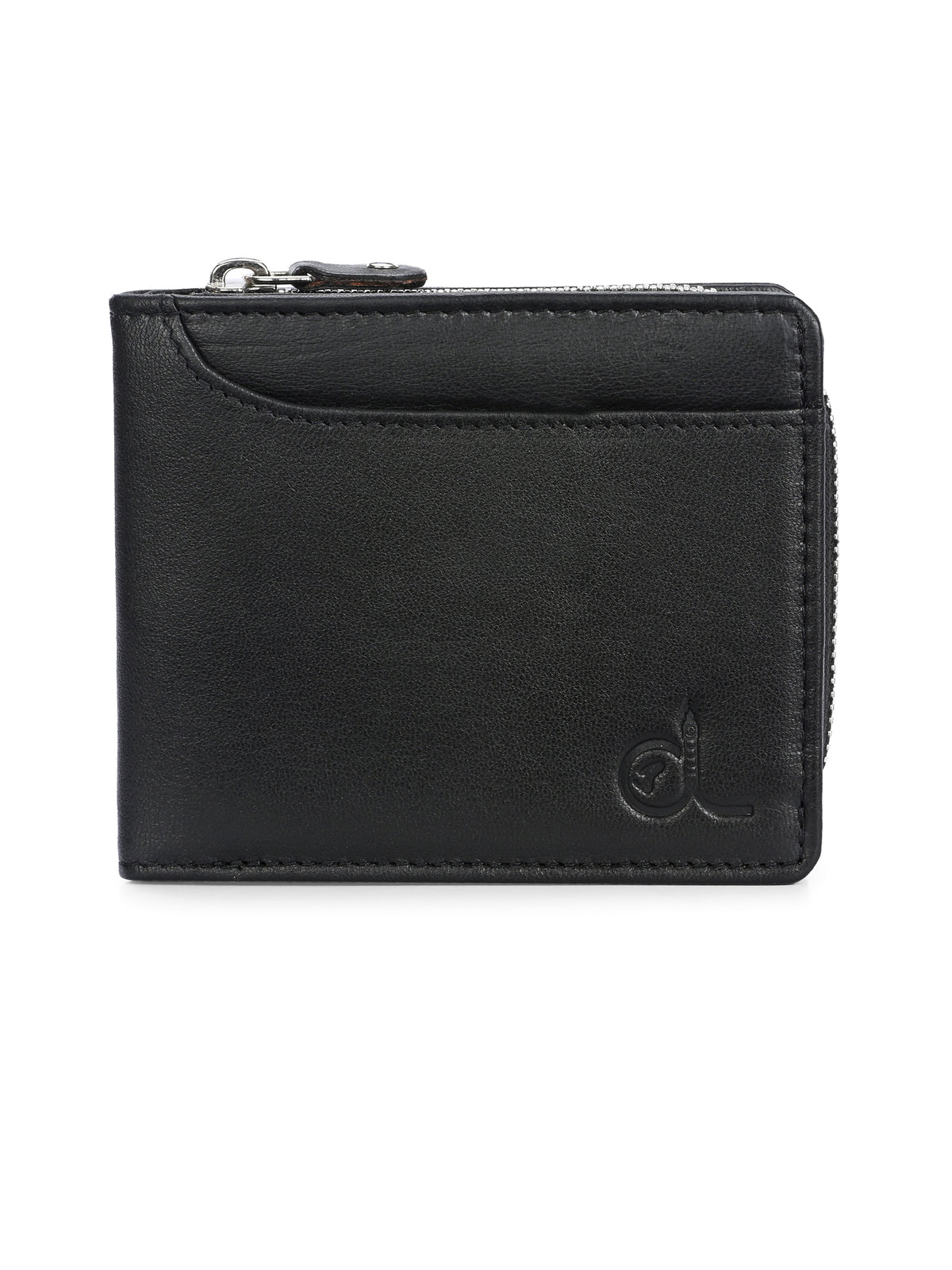 Men's Leather Zip Around Wallet