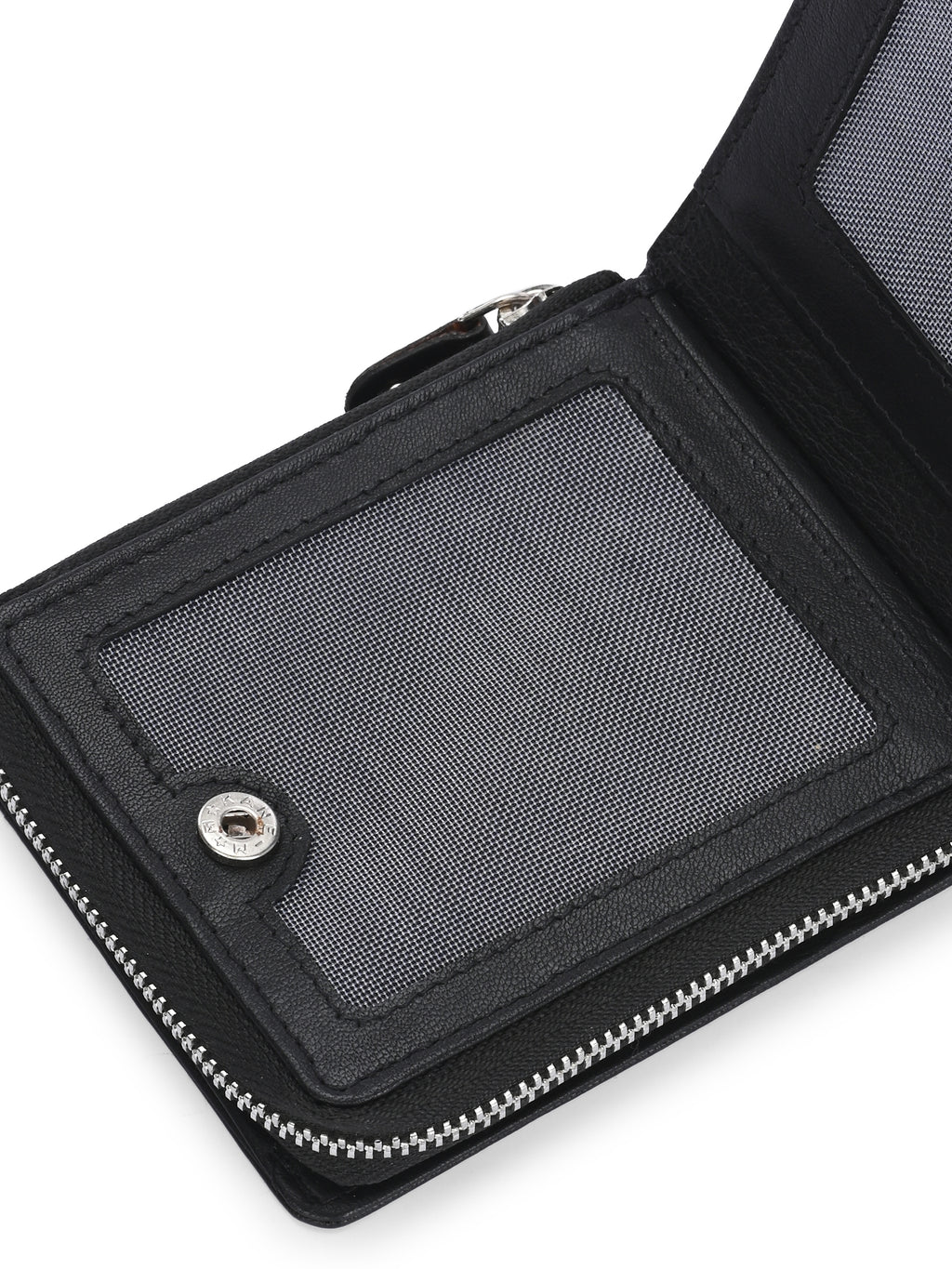 Men's Leather Zip Around Wallet