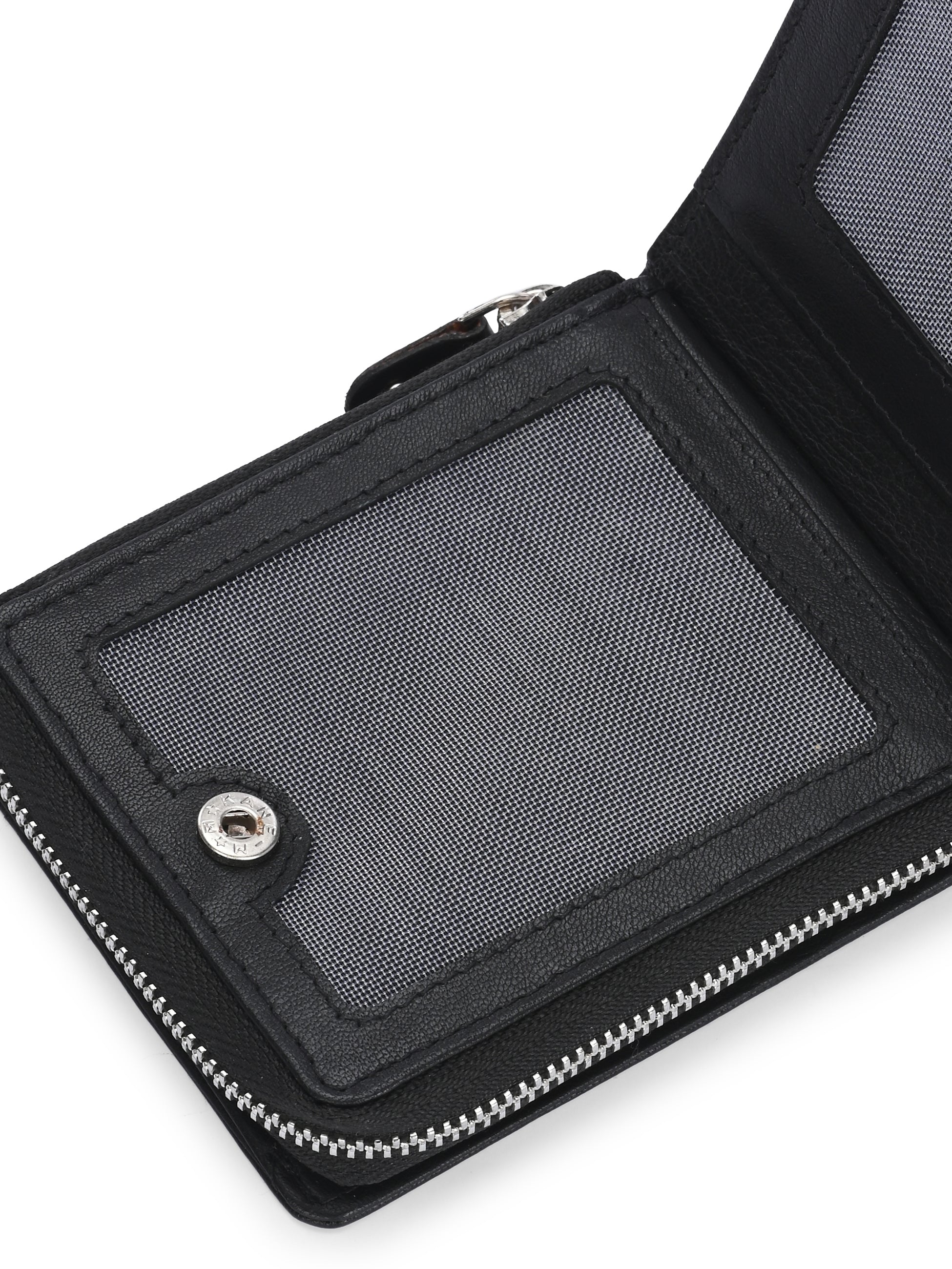 Men's Leather Zip Around Wallet