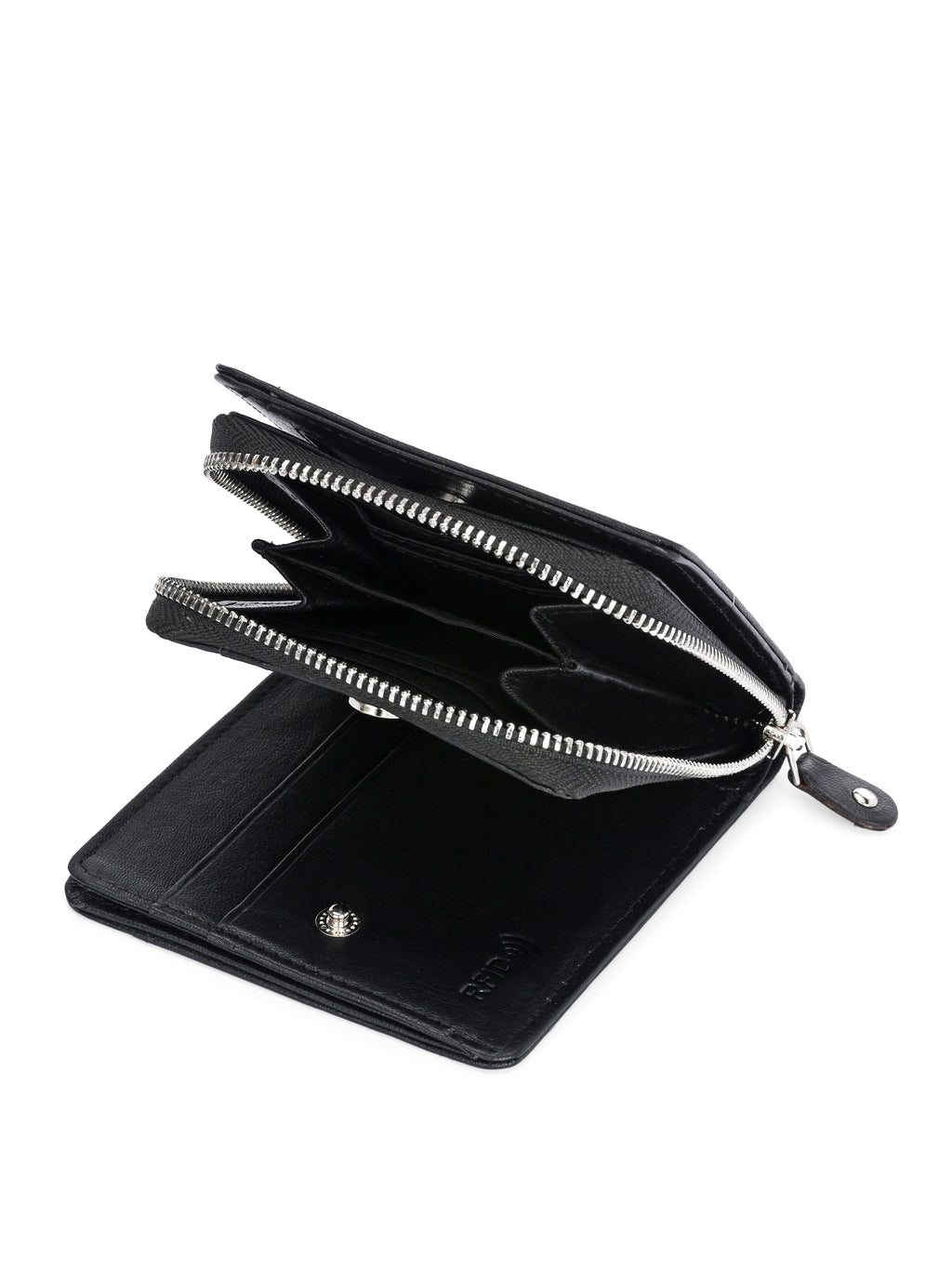 Men's Leather Zip Around Wallet