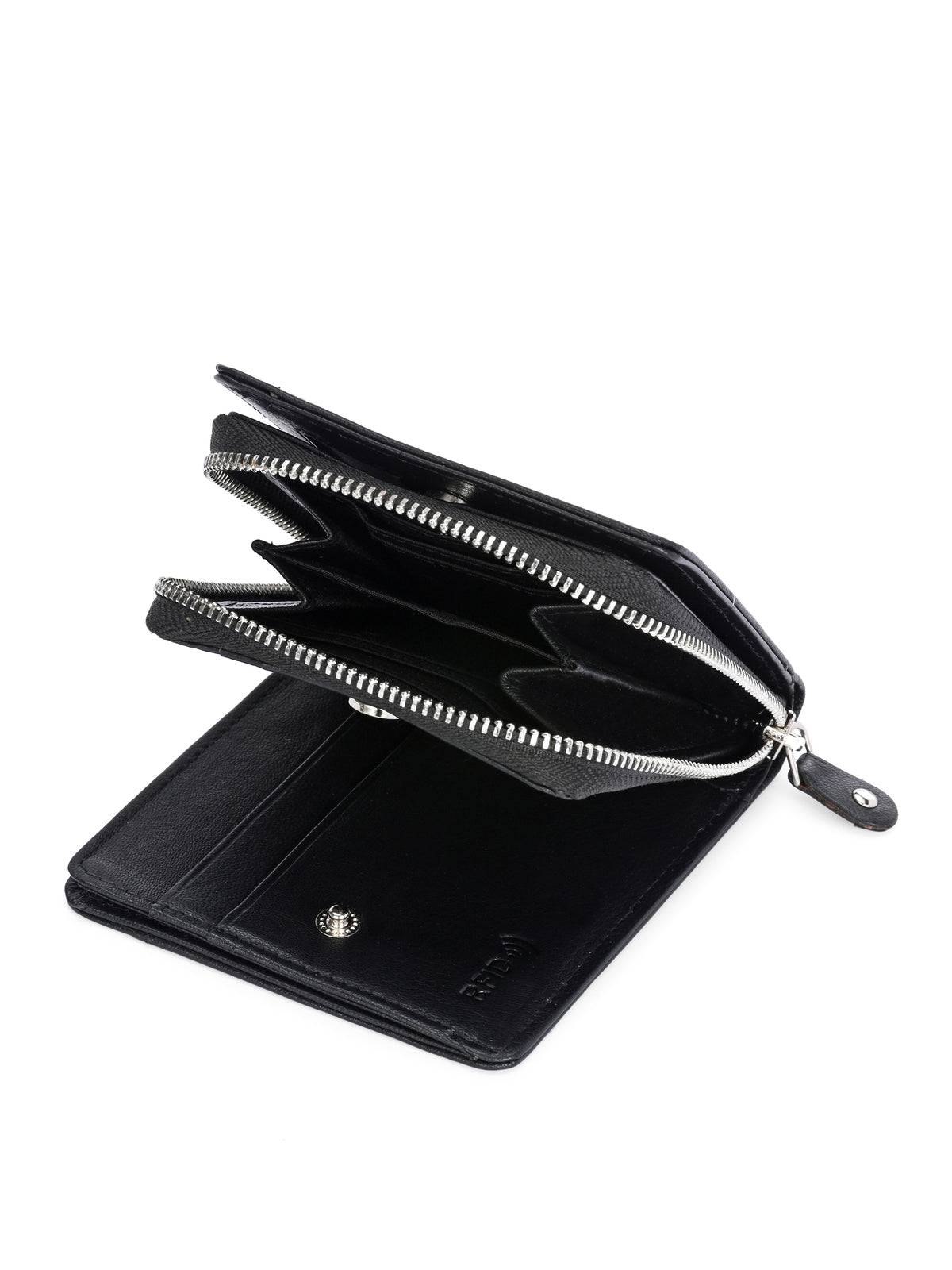 Men's Leather Zip Around Wallet