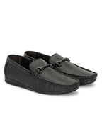 Men's Leather Square Toe Loafer Shoes