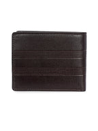 Men's Textured Leather Two-Fold Wallet