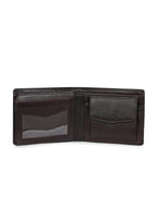 Men's Textured Leather Two-Fold Wallet