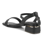 Womens Toe Block Sandals Heels