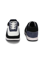 Men's White & Blue Sneakers Casual Shoes