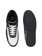Men's White & Blue Sneakers Casual Shoes