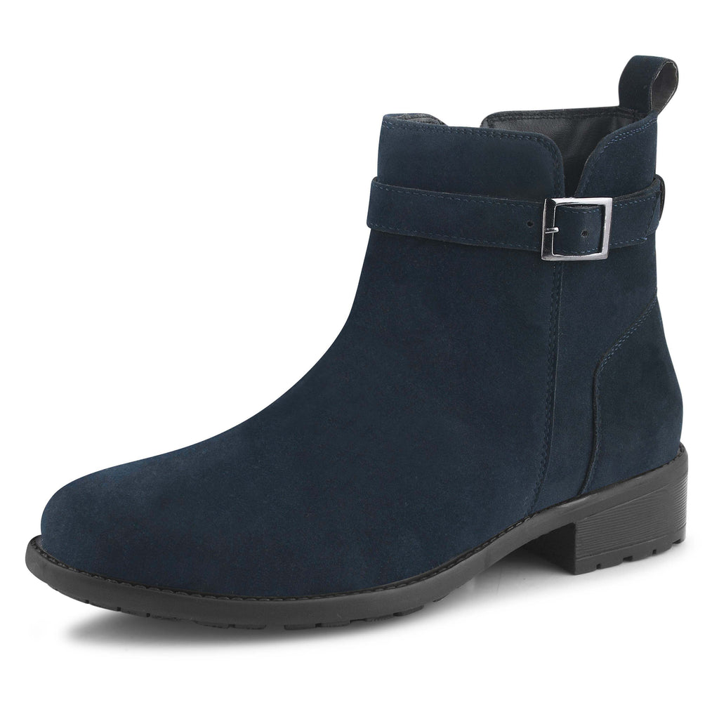 Women Navy Casual Boots